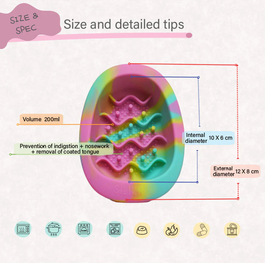 Silicone Lab Siliking Egg-Bowl