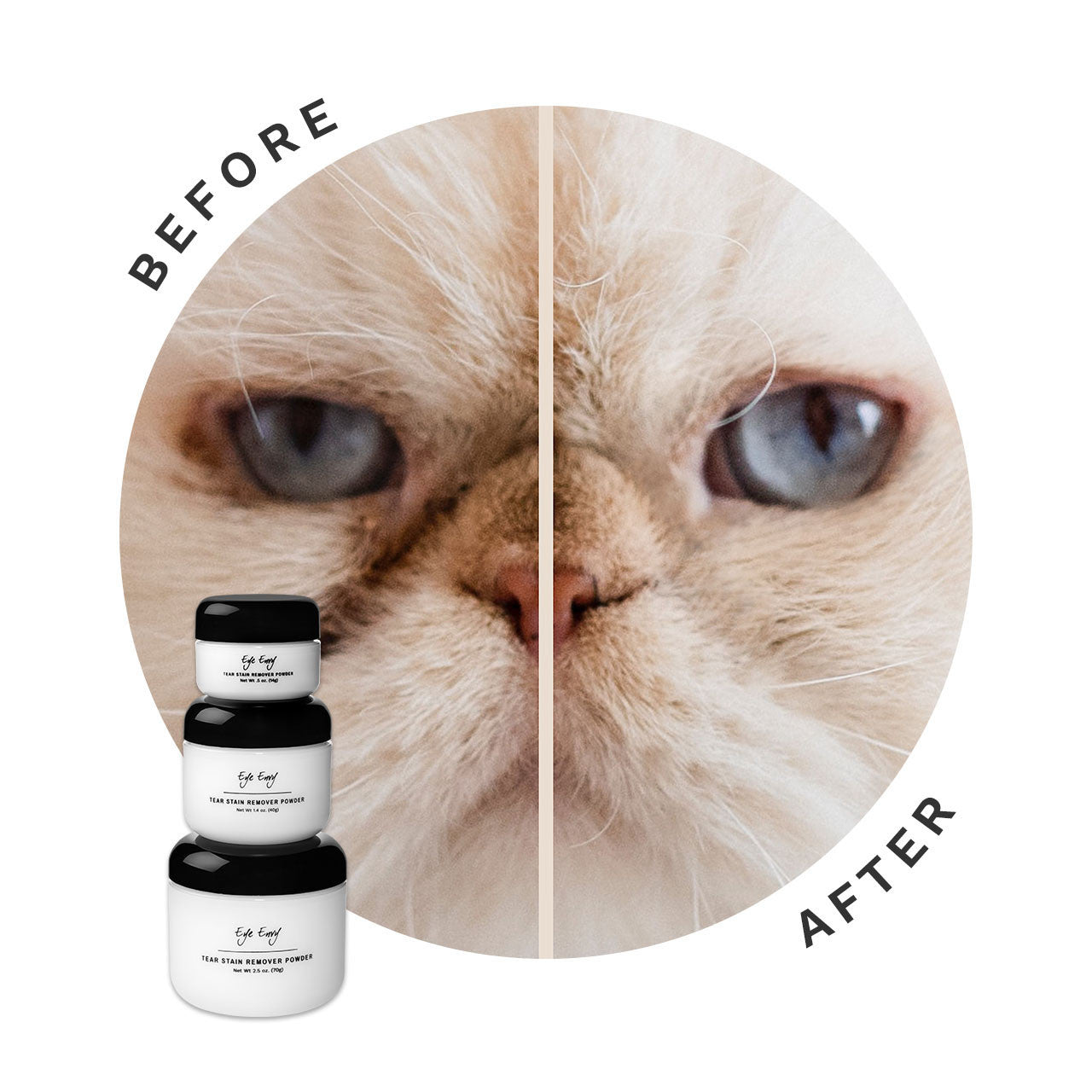 Eye Envy Tear Stain Remover Powder For Dogs and Cats