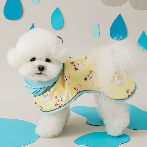 BITE ME X Pokori Friends Harness Raincoat -  Pokori/Yellow