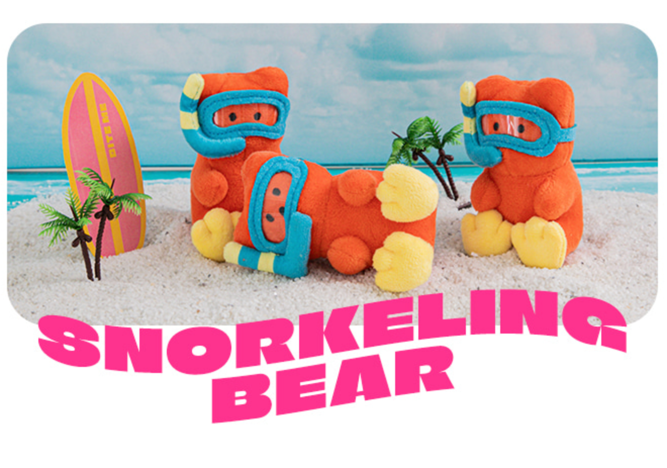 BITEME Summer Edition Jelly Bear Toys