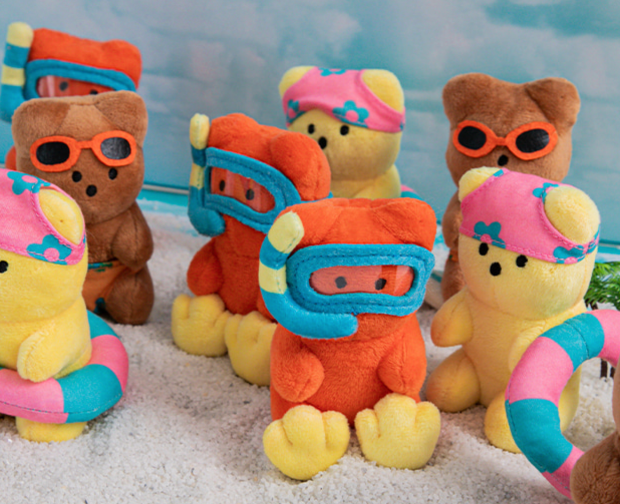 Summer Edition Jelly Bear Toys