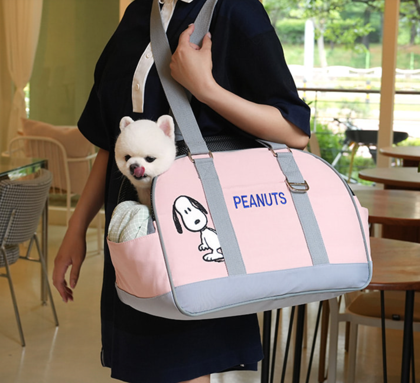 Parisdog Peanuts Pet Carrier Bag