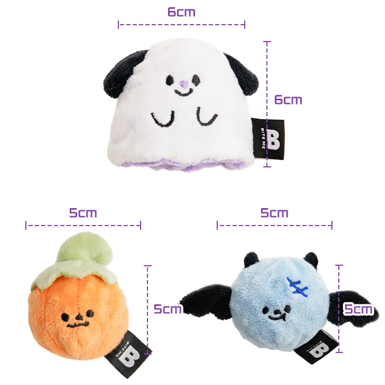 Biteme Happy Halloween Ball Toy (3pcs)