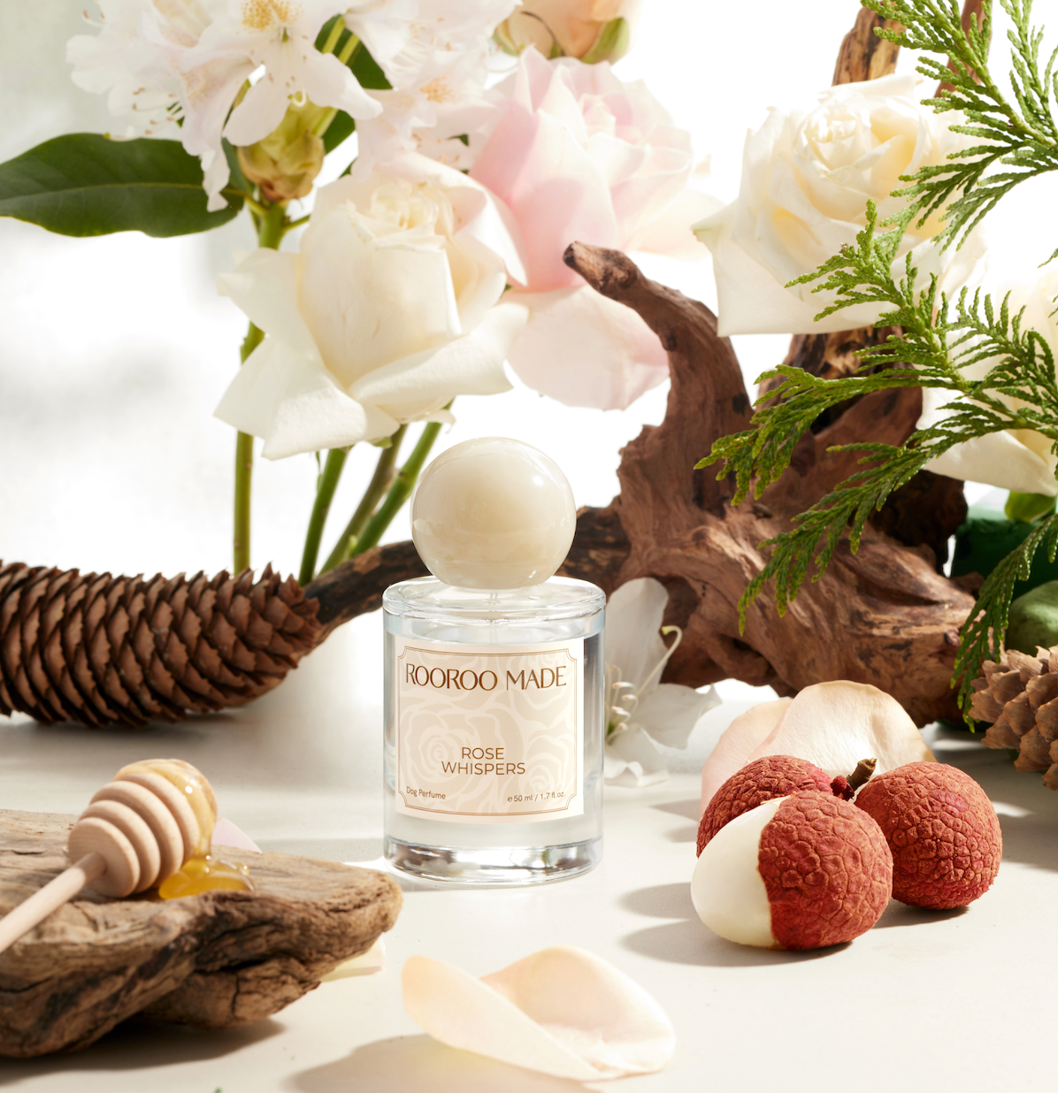 ROOROO MADE Dog Perfume | ROSE WHISPERS