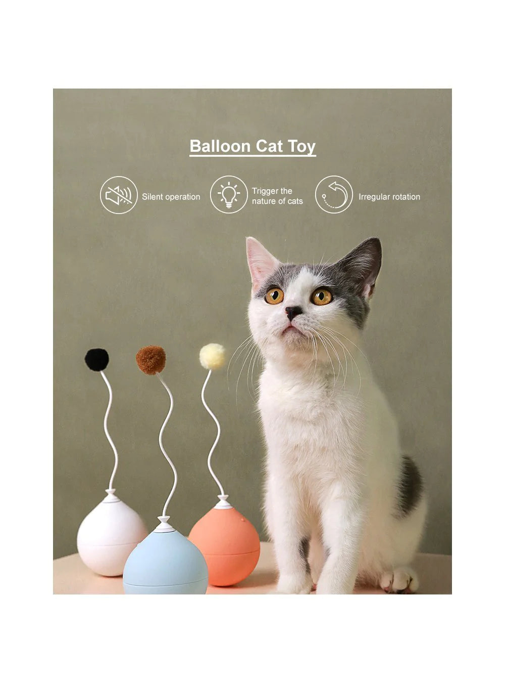 pidan "Balloon" Electronic Cat Teasing Toy