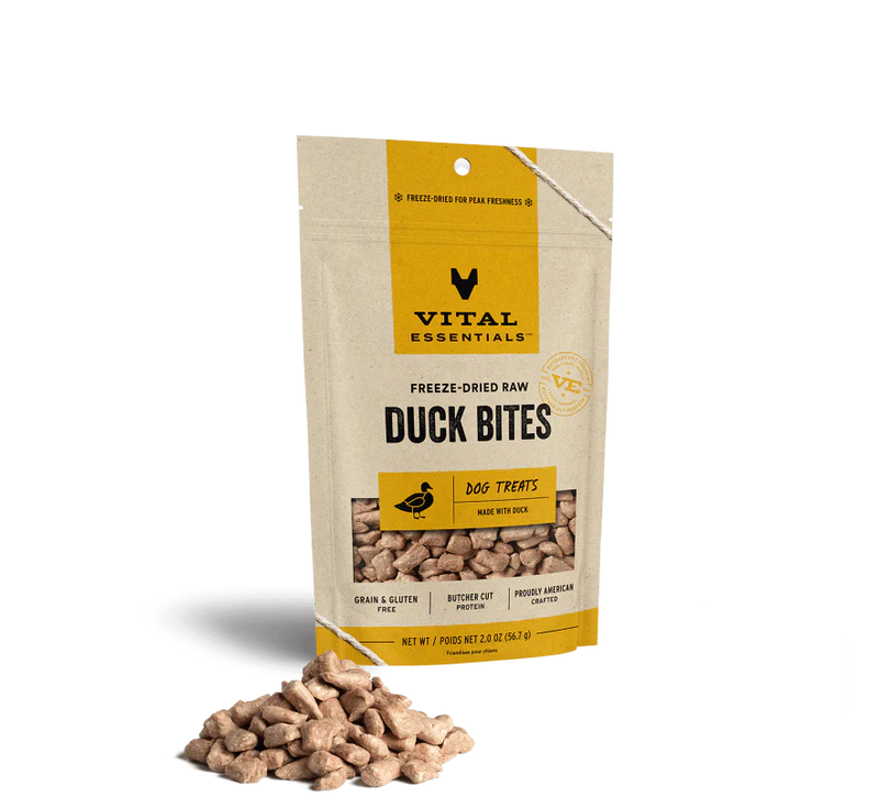 Duck Nibs Freeze-Dried Grain Free Dog Treats