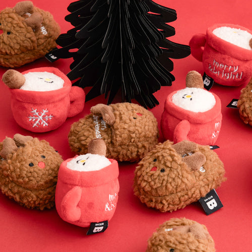 BITE ME Christmas Friends Toy - Hot Chocolate & Slipper