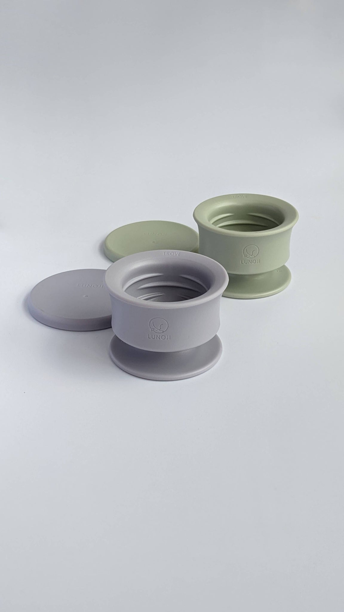 Lunoji - CHEWDEN Trove: Dog Enrichment Feeder | Frozen Treat Cup: Pastel Lilac