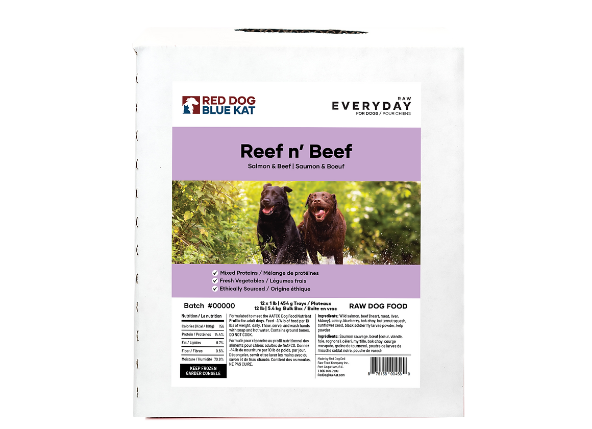 RDBK - Reef n' Beef Recipe for Dogs