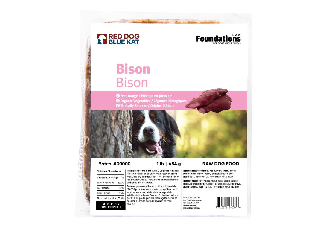 RDBK - Foundations - Bison Recipe for Dogs