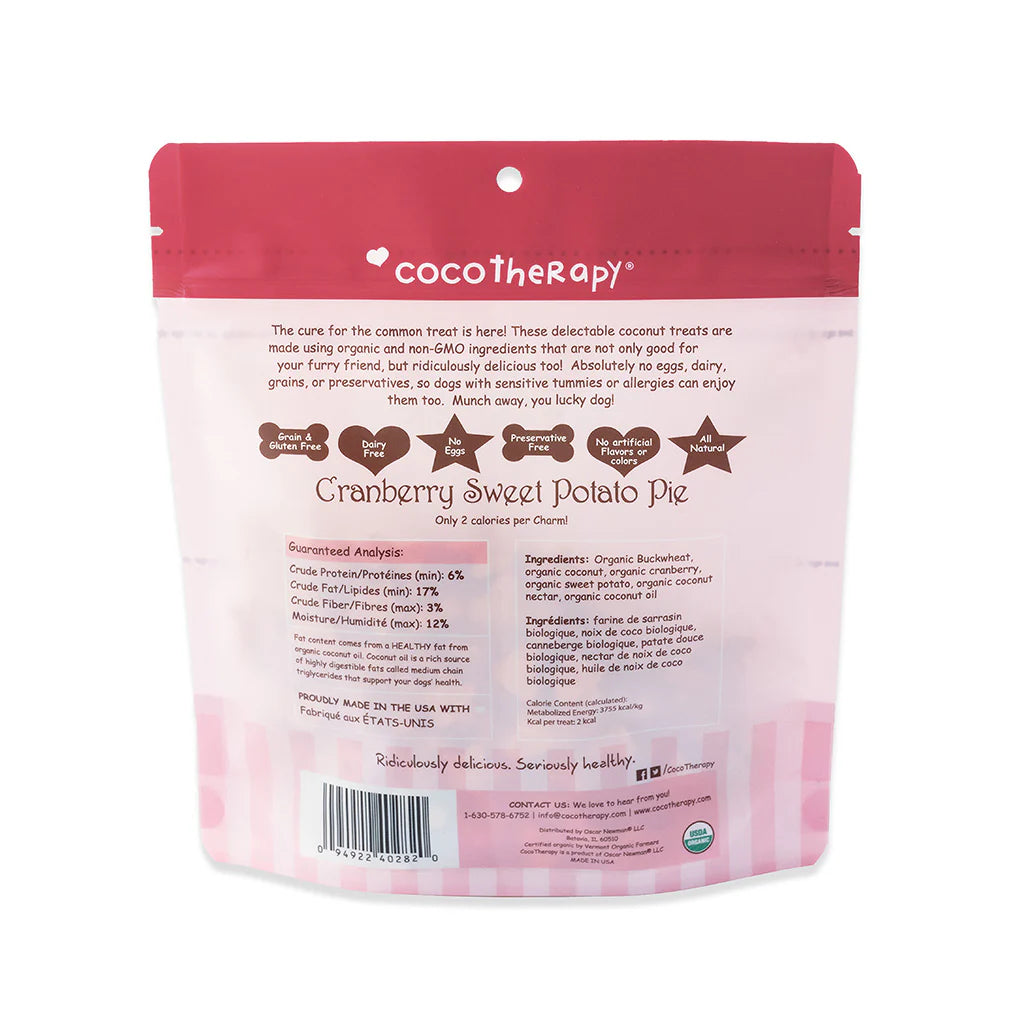 Coco-Charms Training Treats Cranberry Sweet Potato Pie