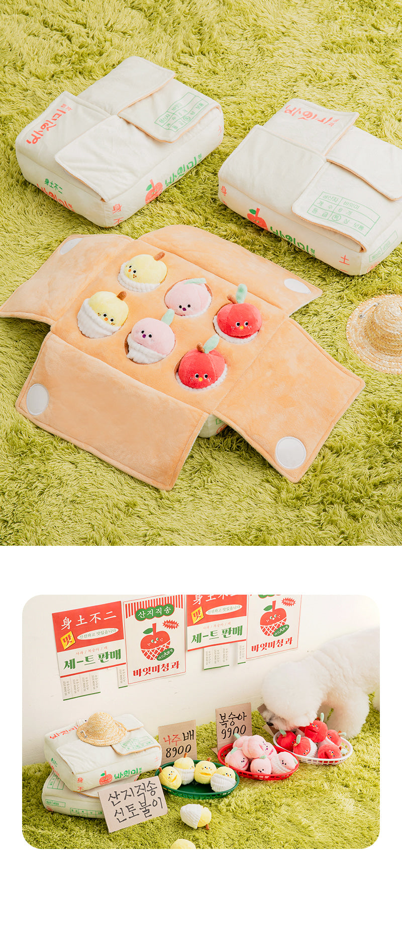 Biteme Mixed Fruits Box Nosework Toy