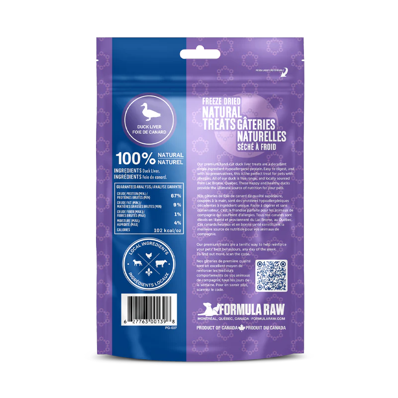 Freeze Dried Duck Liver Treats