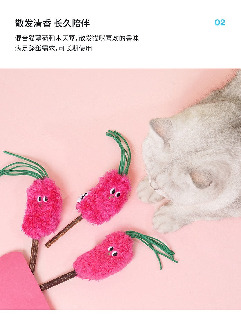 ZEZE Funny Flower Catnip Toy