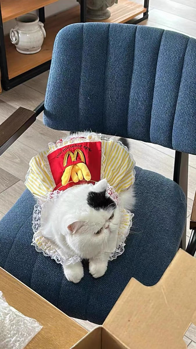 ADS Miss. Fries Pet Costume