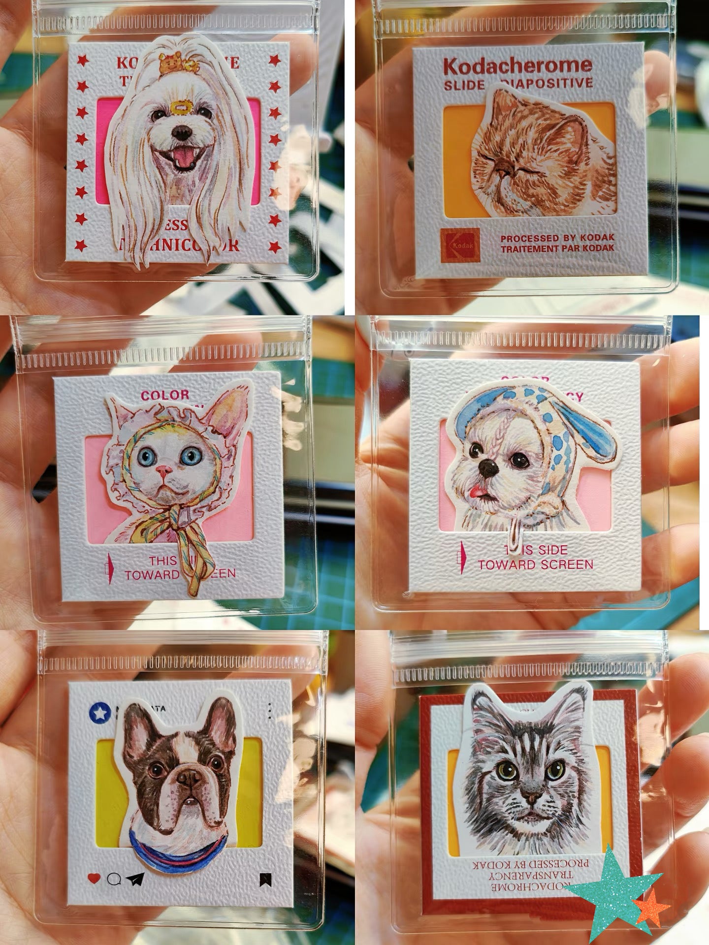Mini Pet Portrait Charm