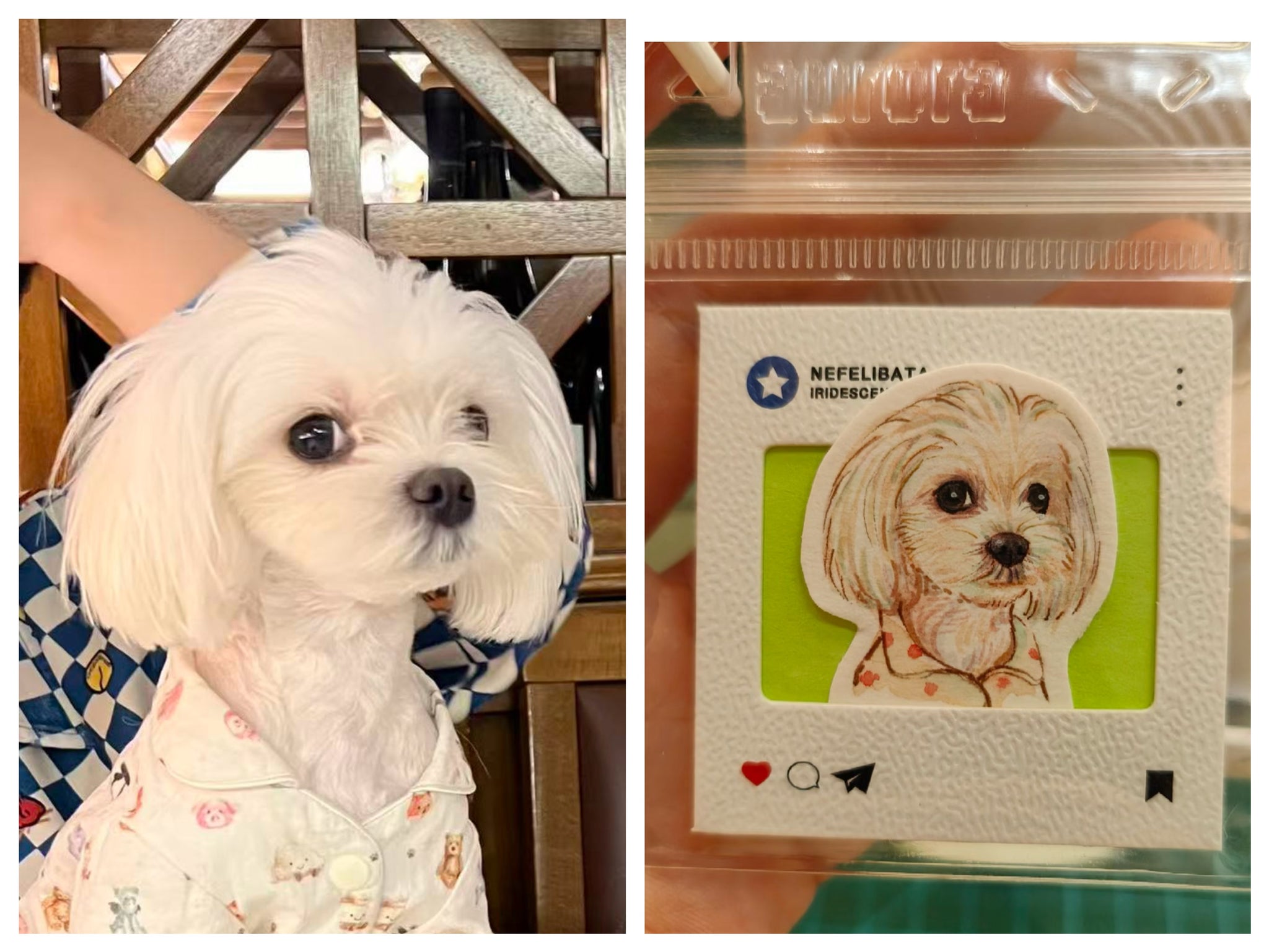 Mini Pet Portrait Charm