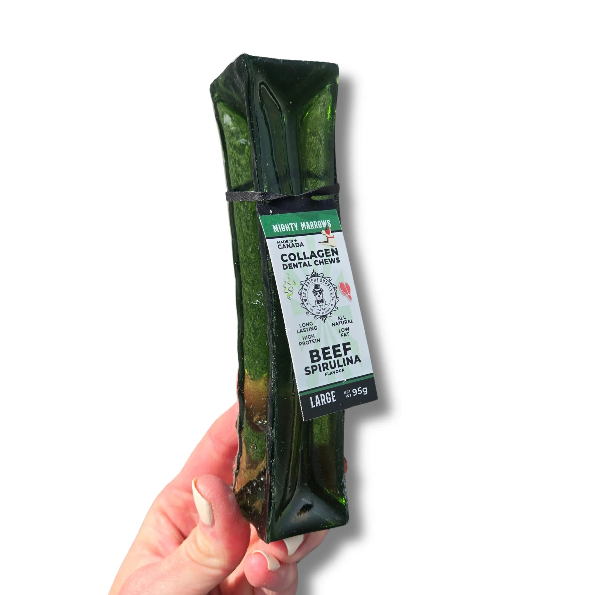 Mighty Marrows - Collagen Dental Chews - Beef Spirulina