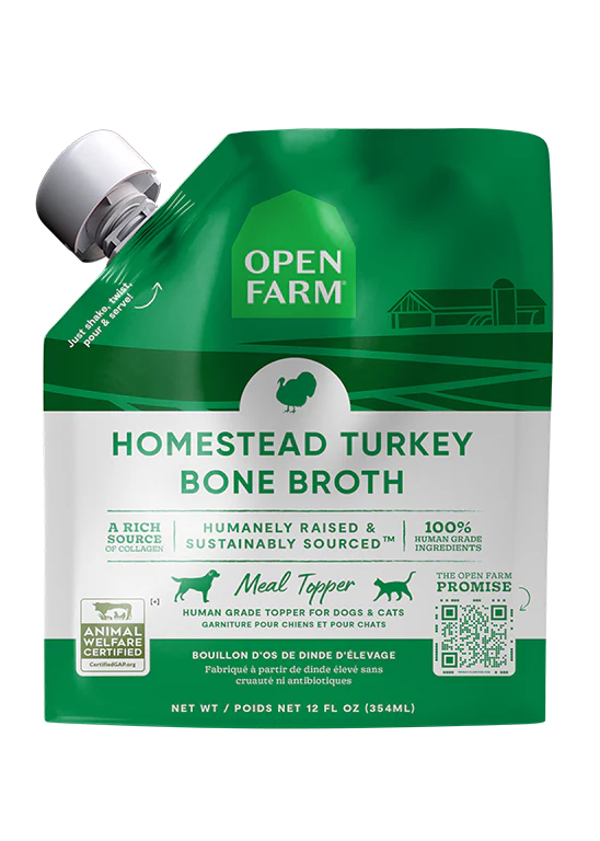 Homestead Turkey Bone Broth For Dogs