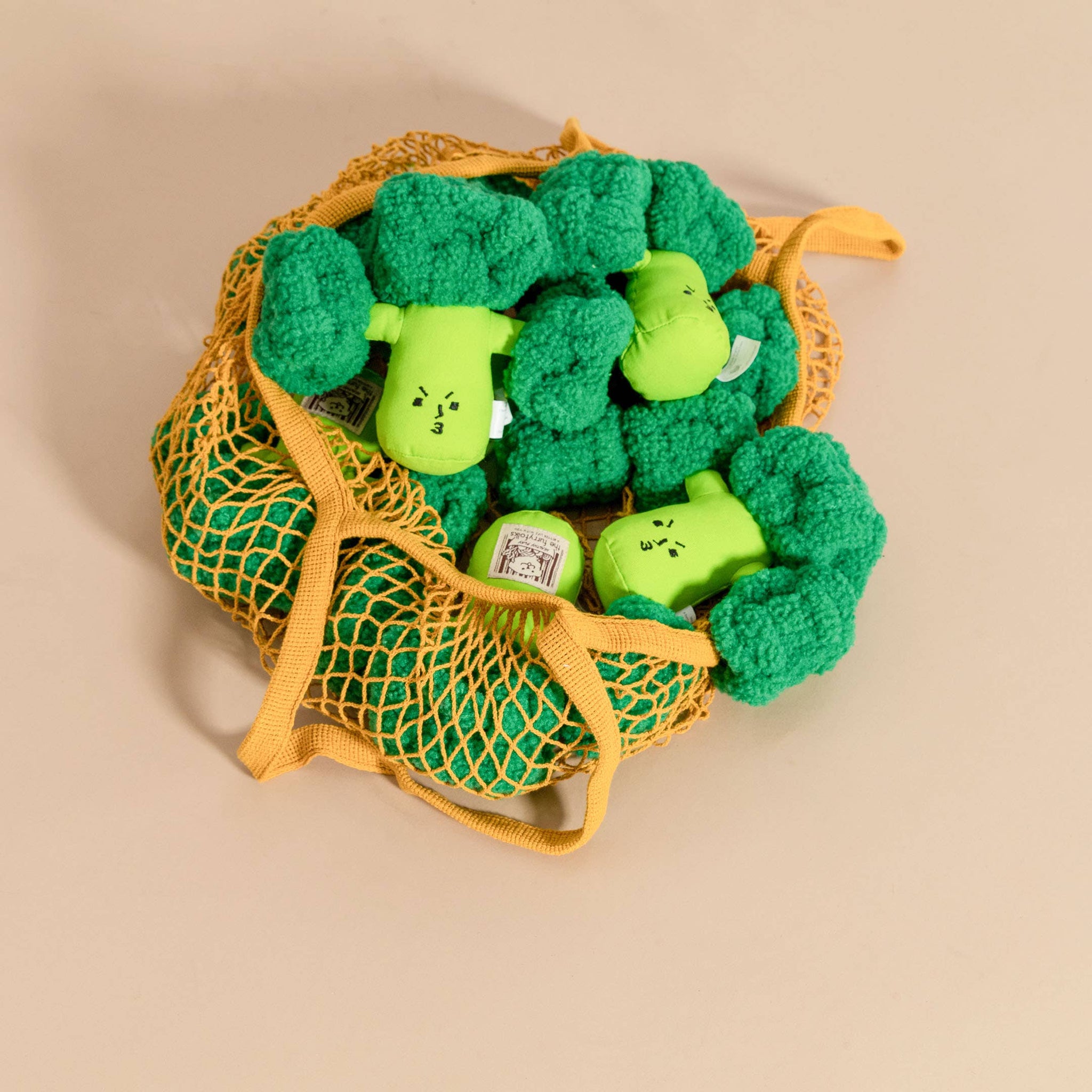 the furryfolks - Broccoli Nose Work Toy