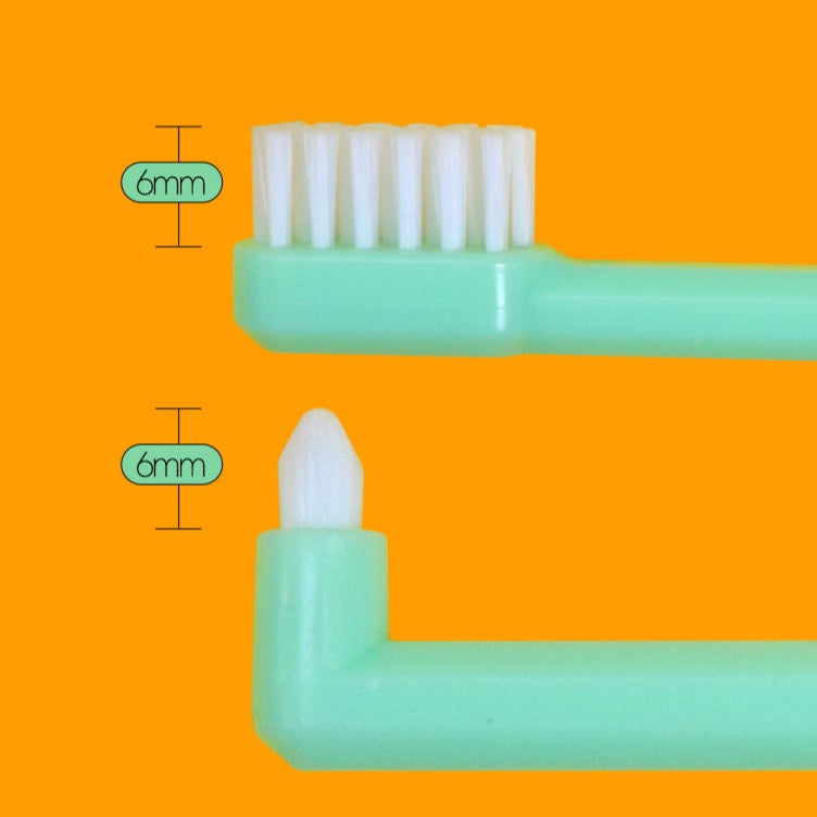 BITEME Two Way Dual-headed Ultra Small Toothbrush