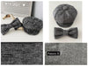 Handmade Newsboy Cap & Bow Tie for Dog