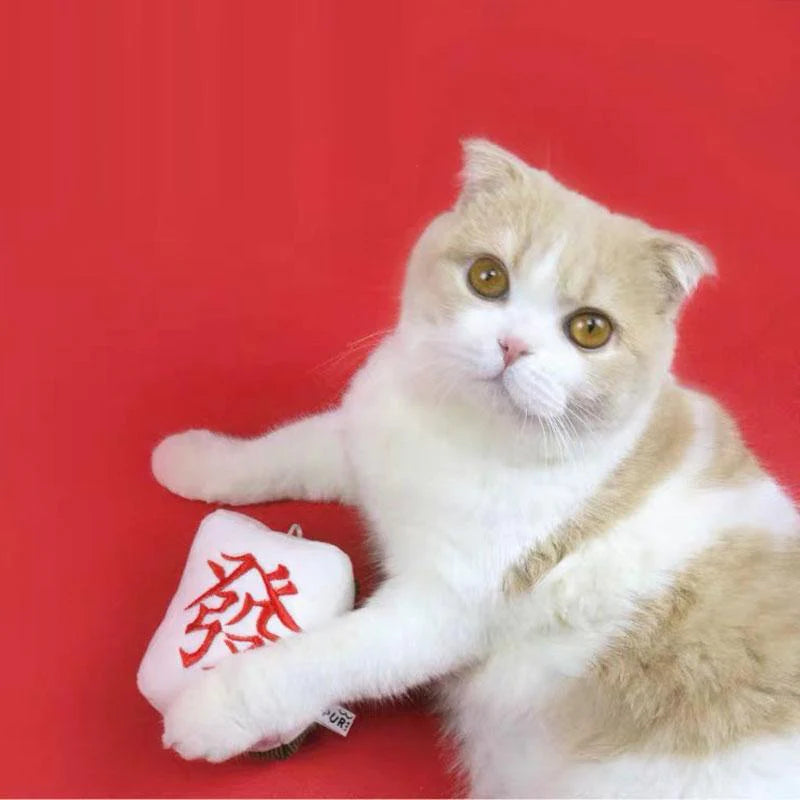 PurLab Mahjong Catnip Toy