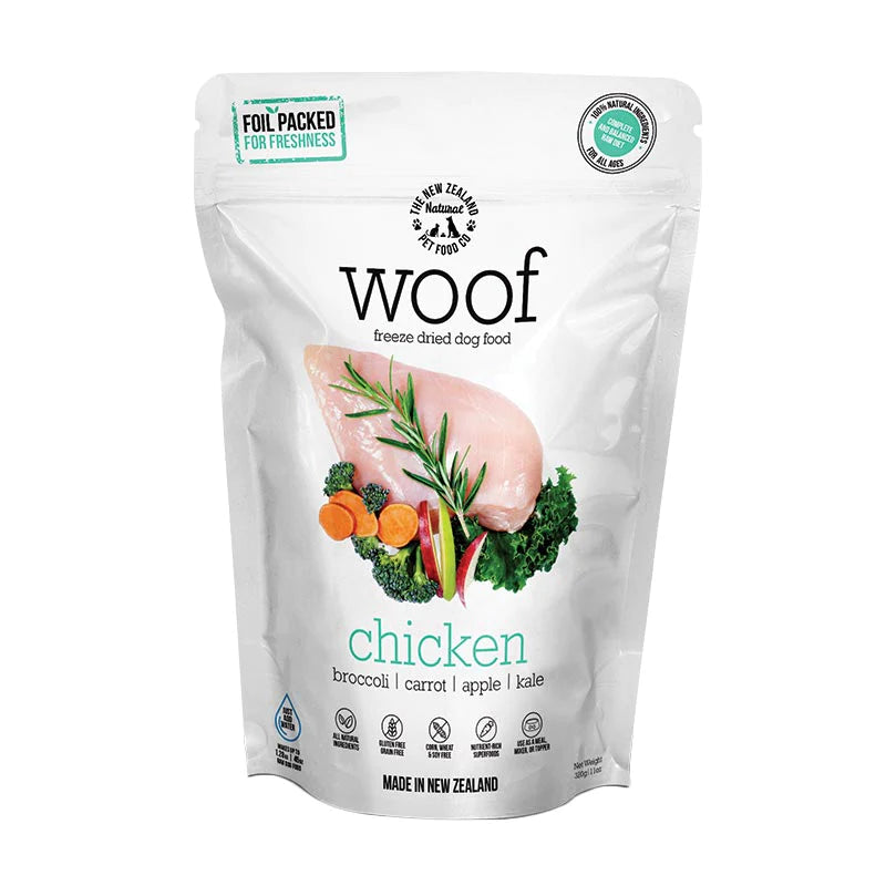 WOOF Freeze Dried Dog Food - Chicken