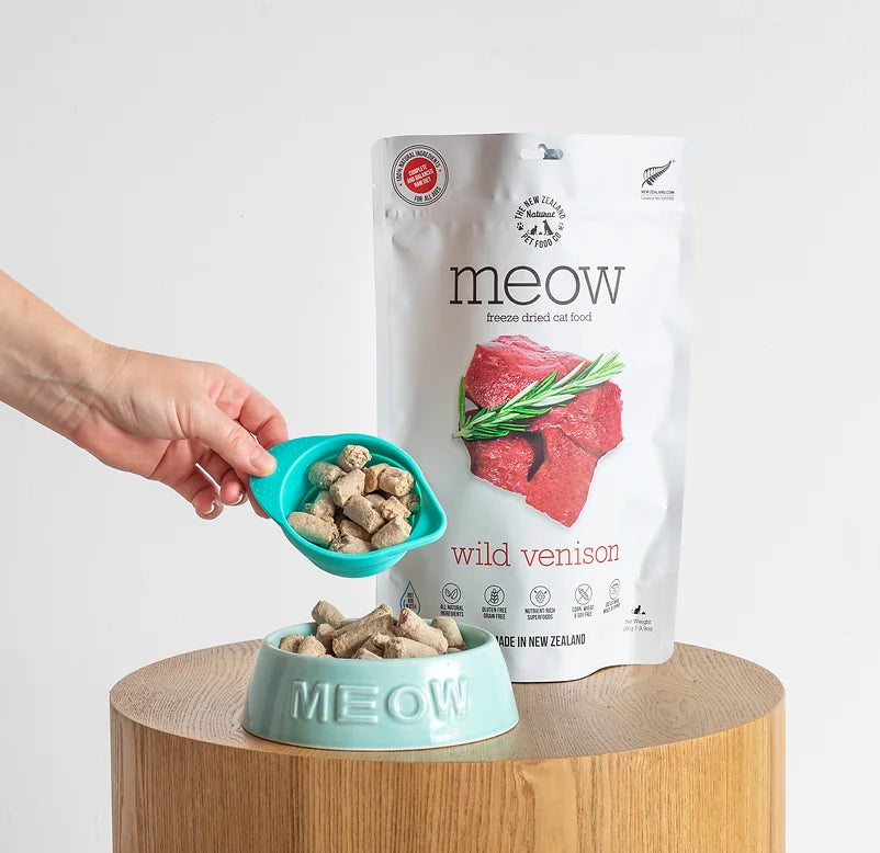 MEOW Freeze Dried Cat Food - Wild Venison