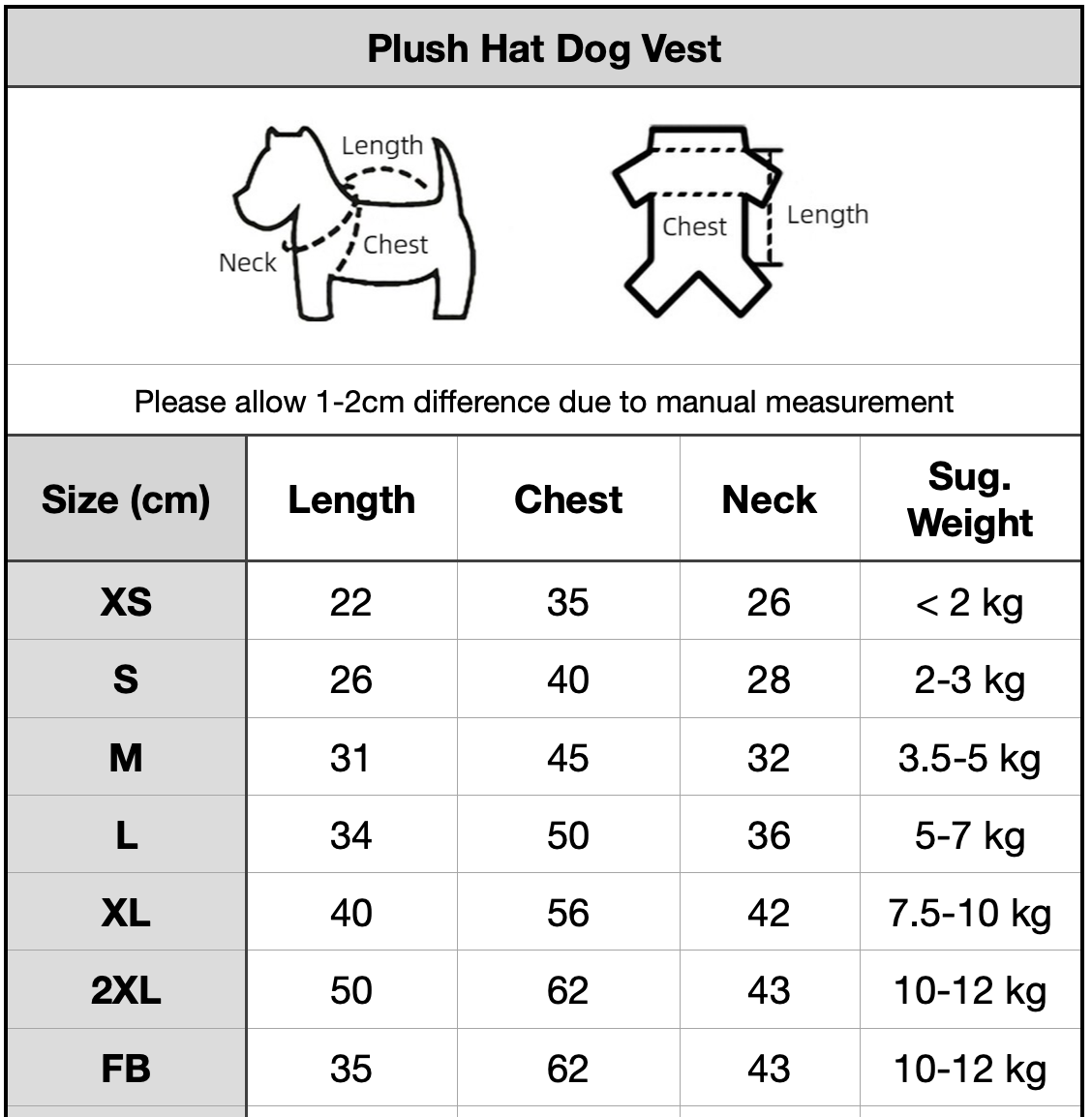 TOUCHDOG Plush Hat Dog Vest