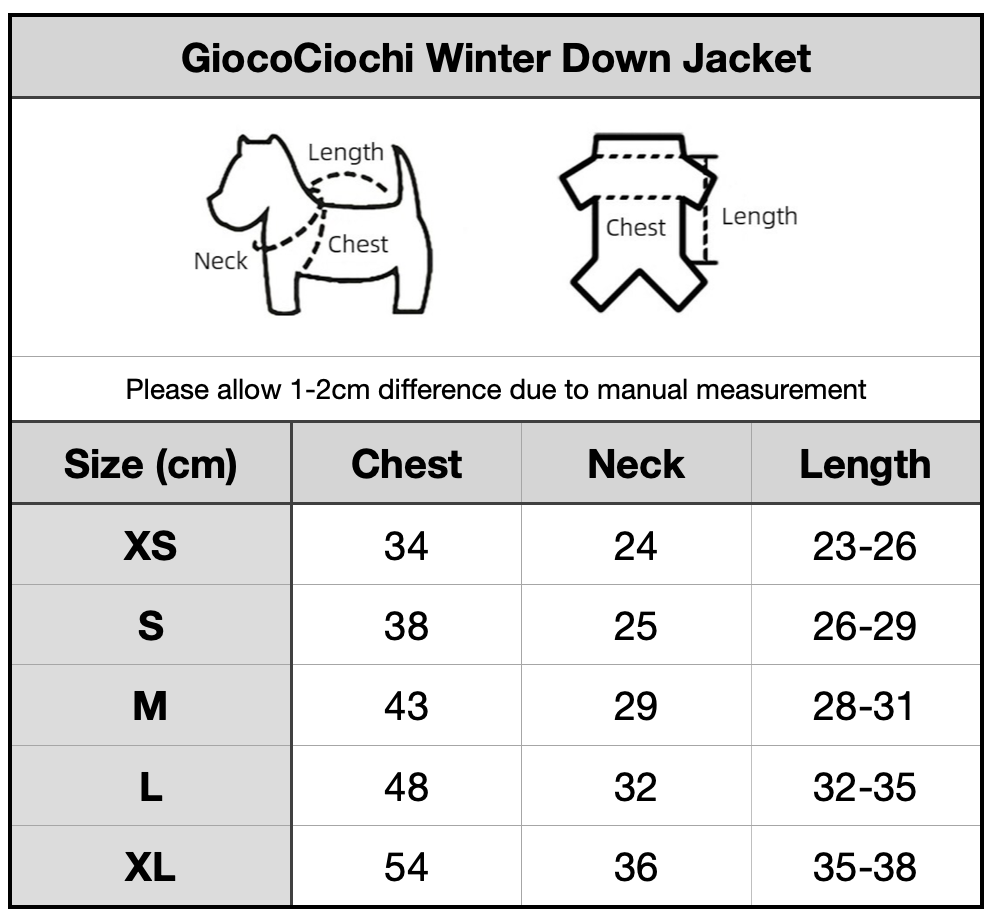 GiocoGiochi Winter Down Jacket
