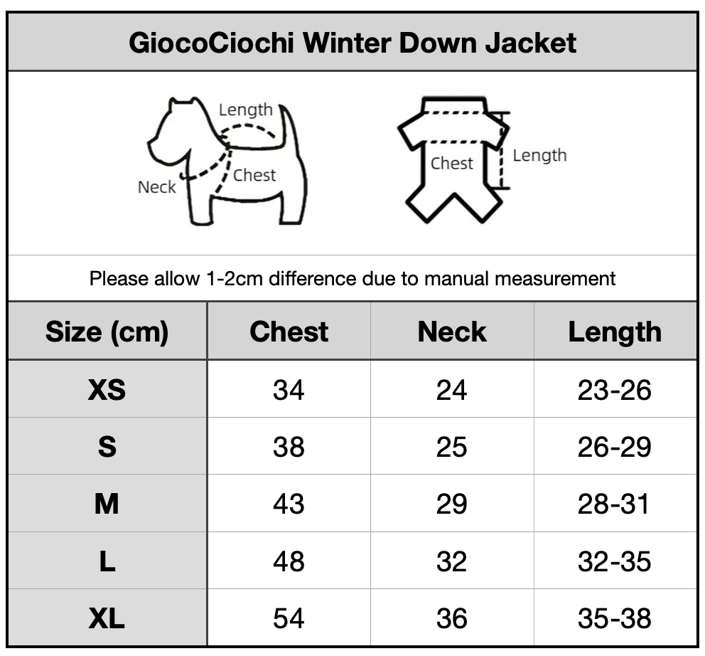 GiocoGiochi Winter Down Vest