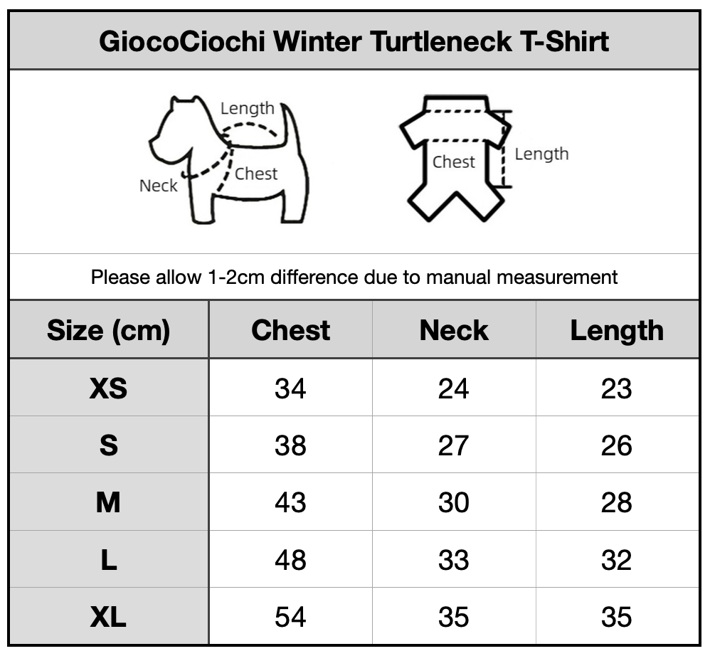 GiocoGiochi Winter Turtleneck T-Shirt