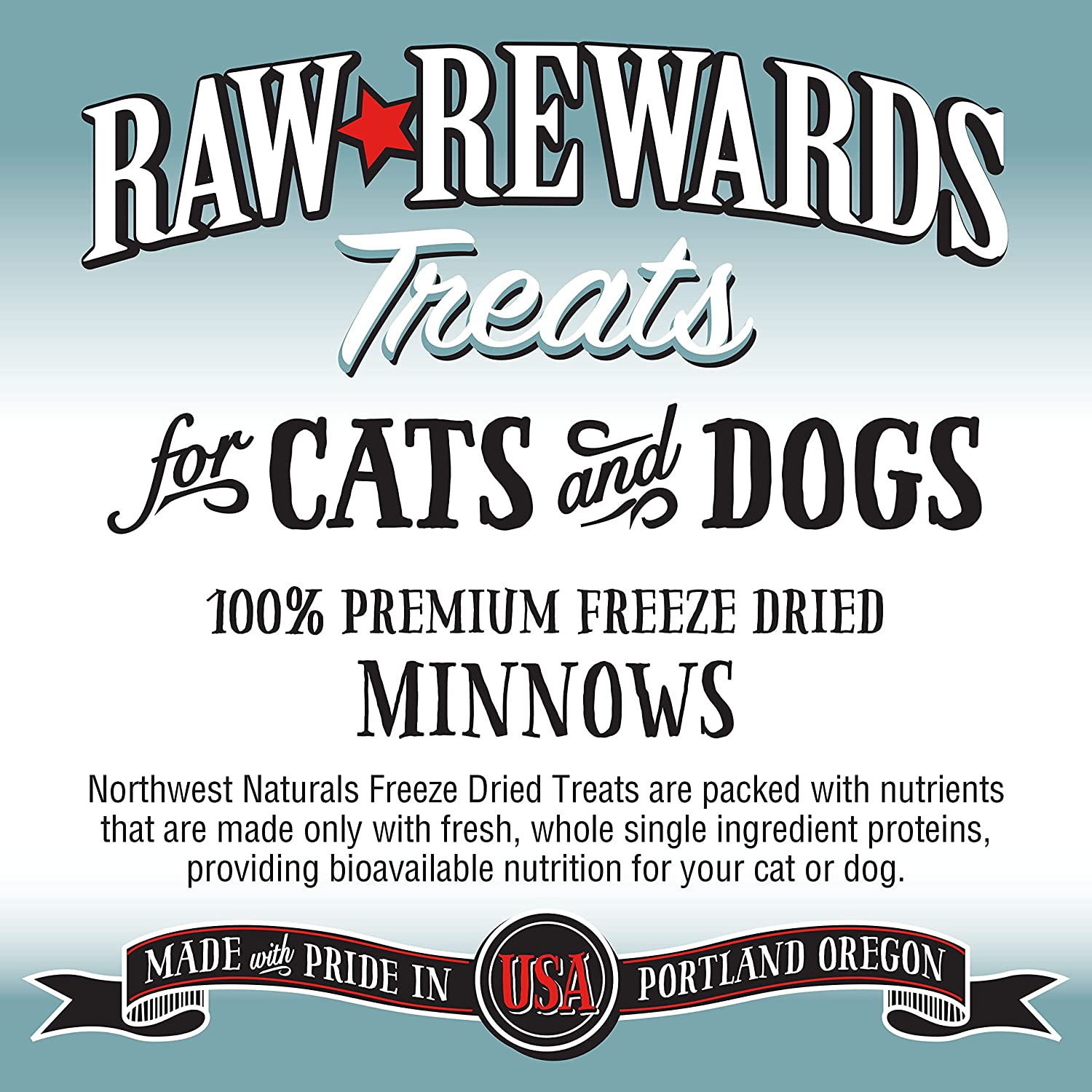 Raw Rewards Freeze-Dried Minnows Dog & Cat Treats