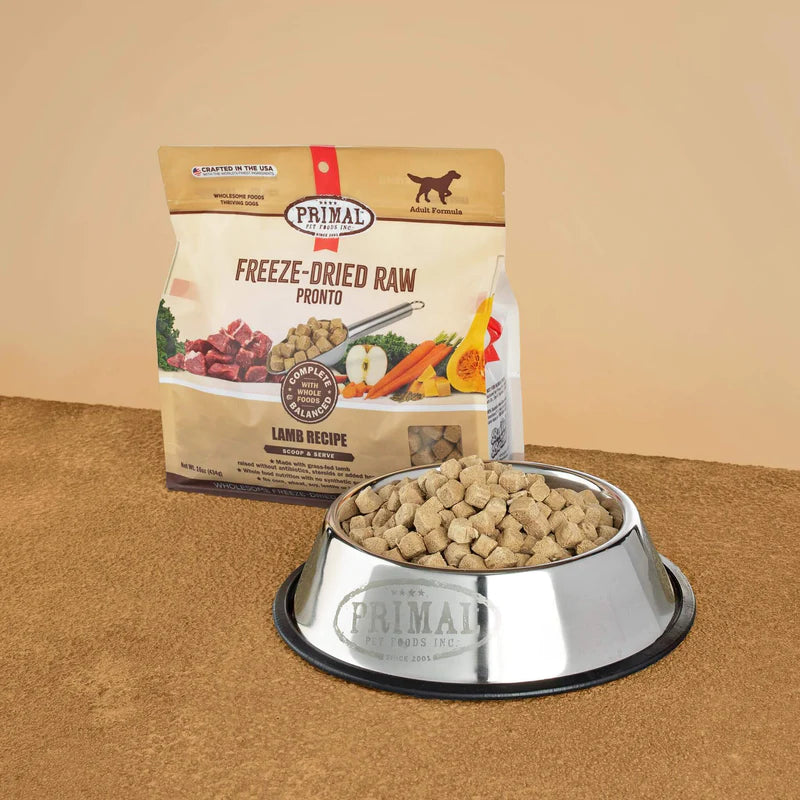 Canine Freeze Dried Raw Pronto - Lamb