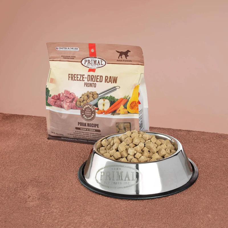 Canine Freeze Dried Raw Pronto - Pork