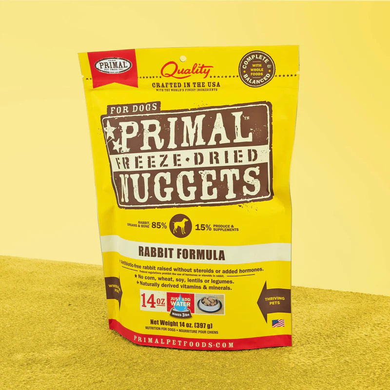 Canine Freeze Dried Nuggets -Rabbit