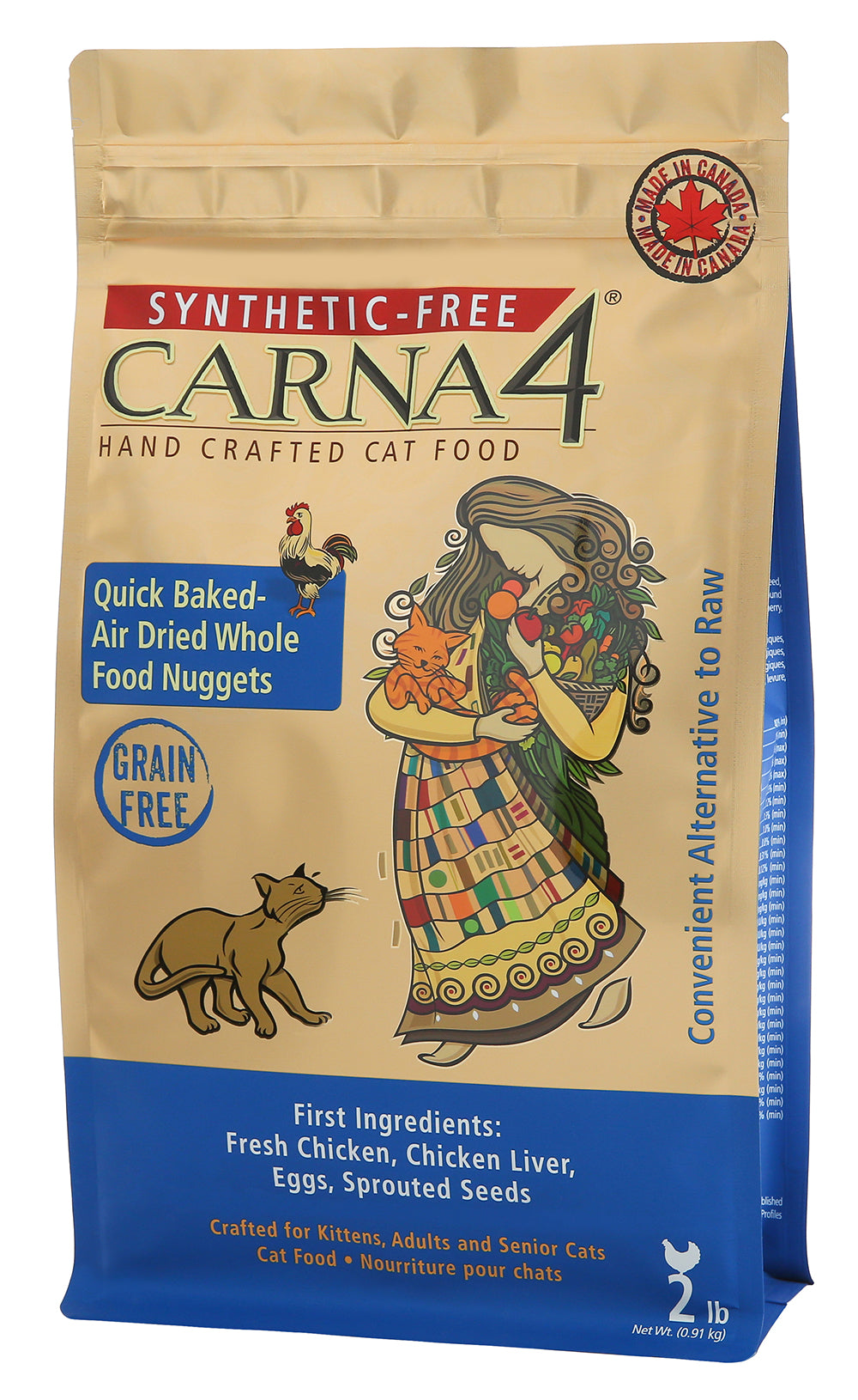 Carna4 Air Dried Cat Food - Chicken