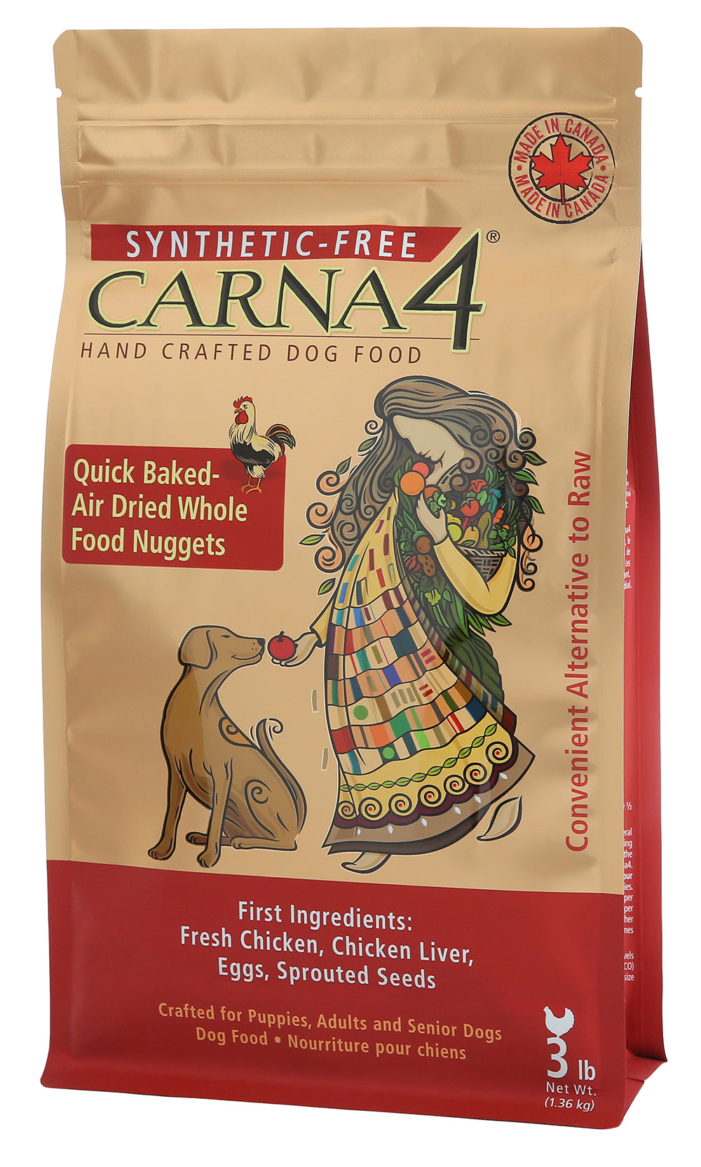 Carna4 Air Dried Dog Food - Chicken
