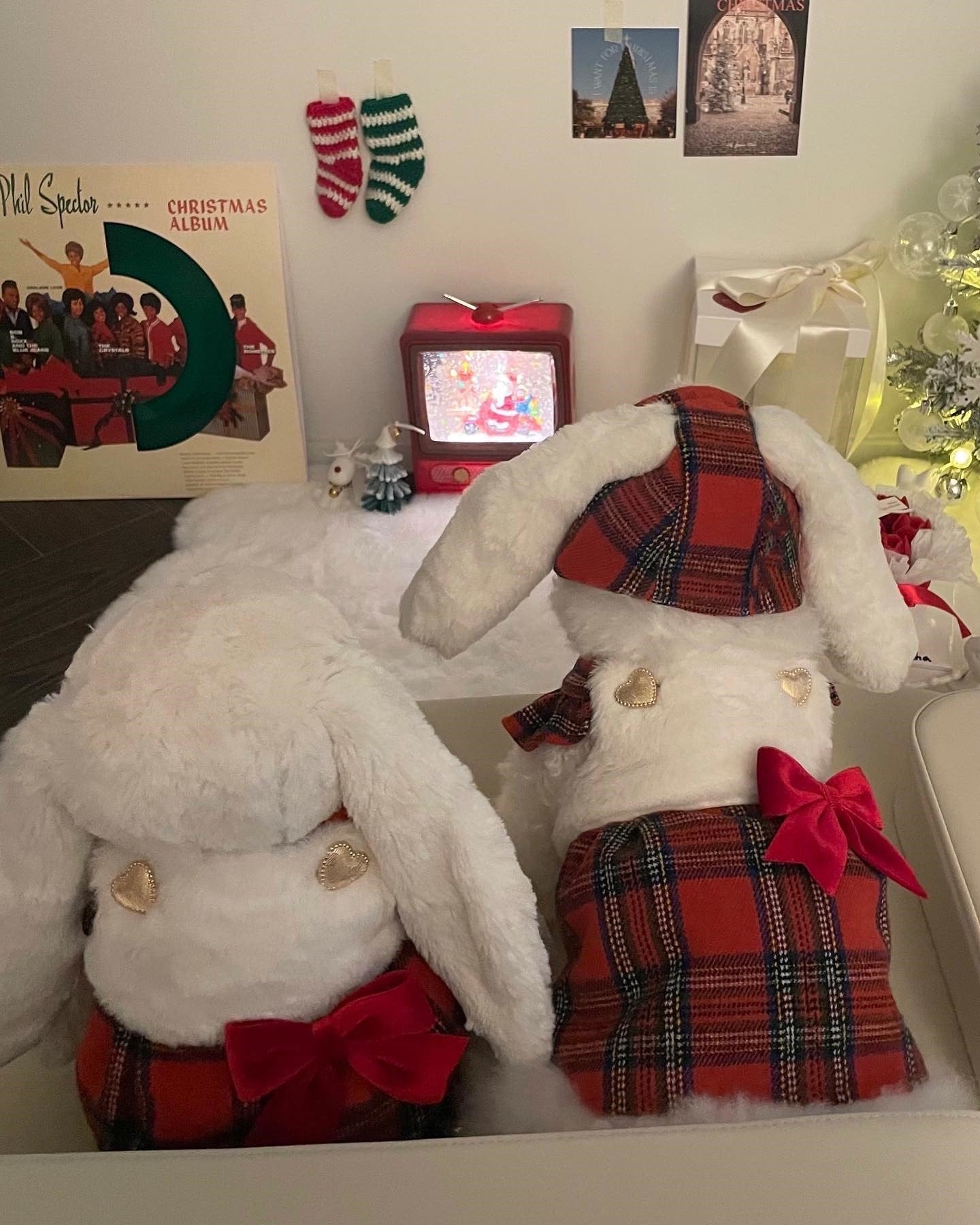 Bunny Holiday Pet Dress Set