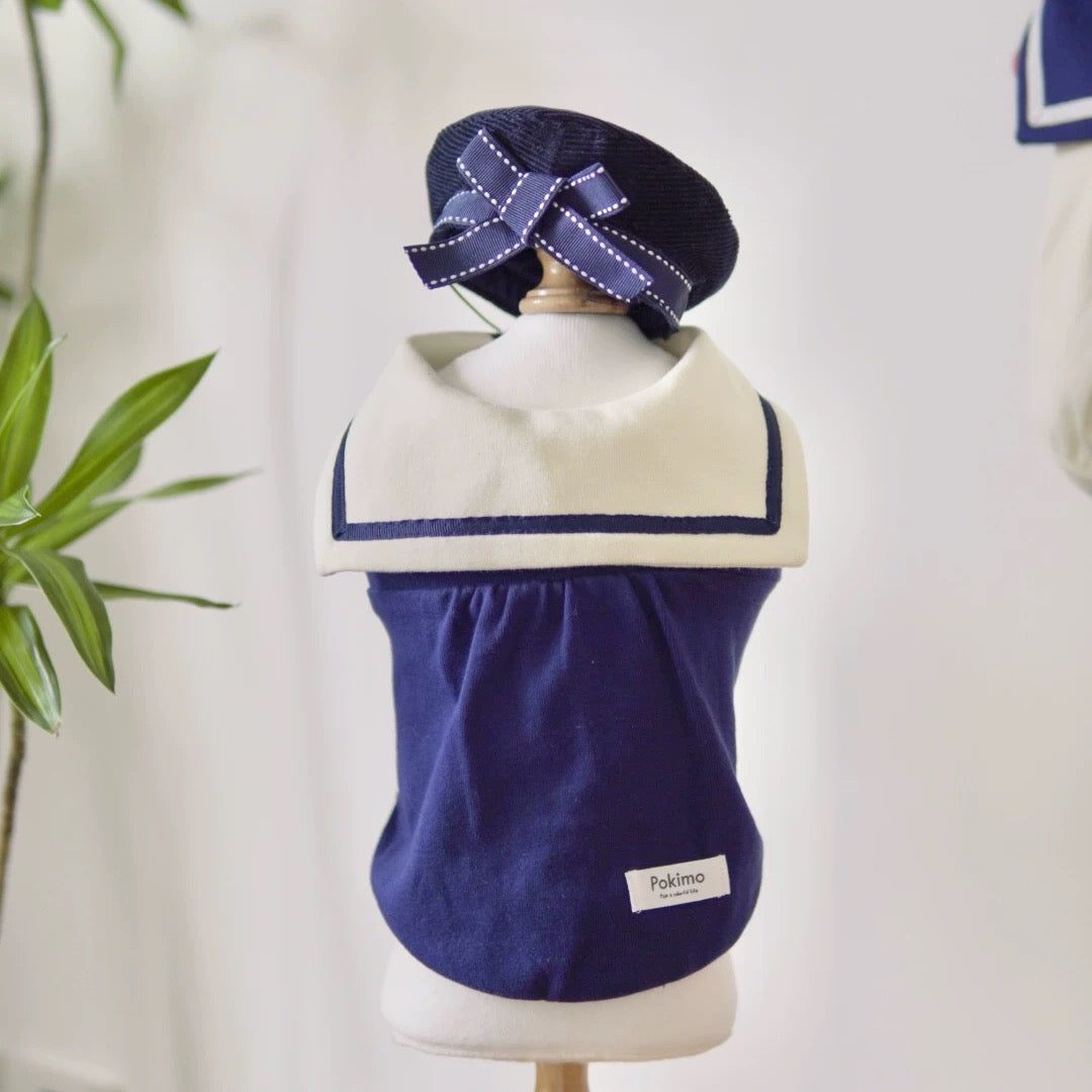 Sailor Suit Pet Wear Set