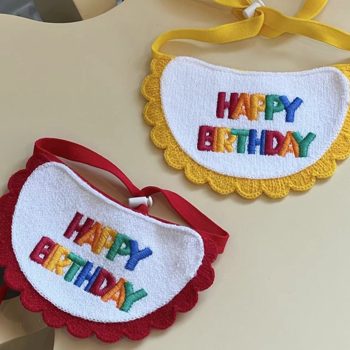 Happy Birthday Pet Apron Bib