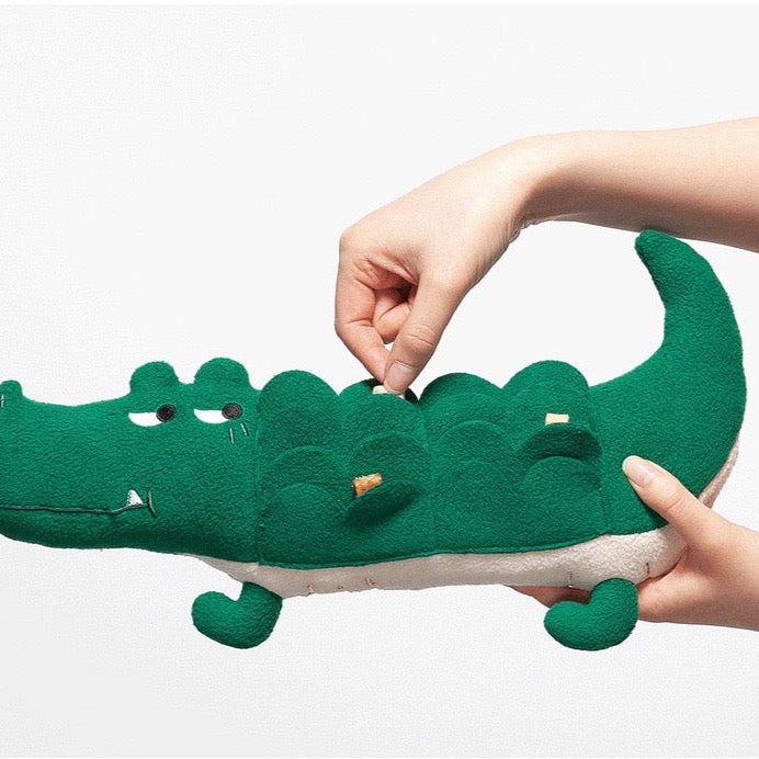 Crocodile Sniffing Dog Toy