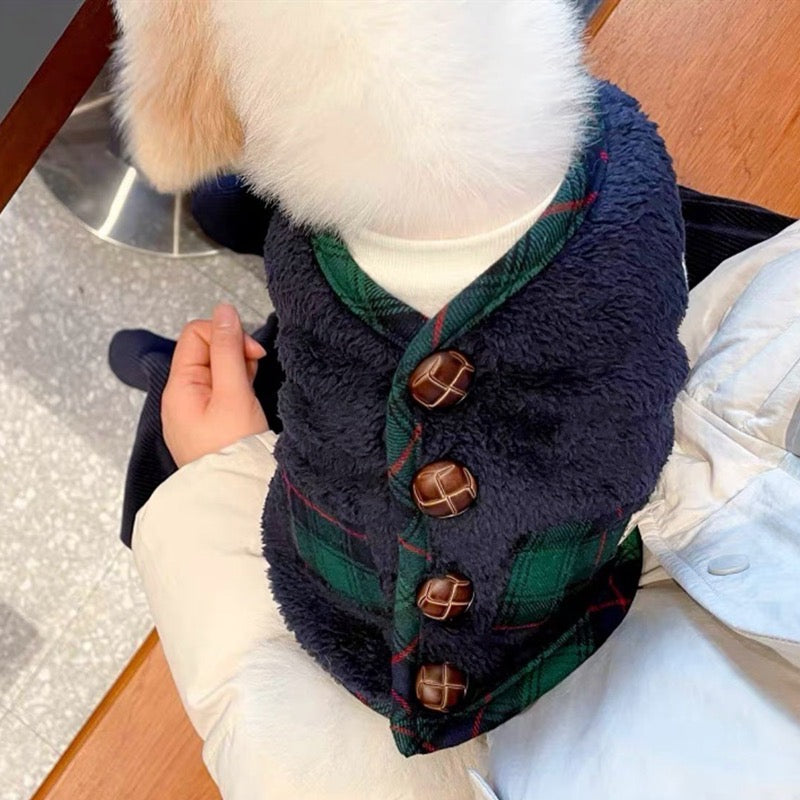 Pet Winter Vest With Scarf