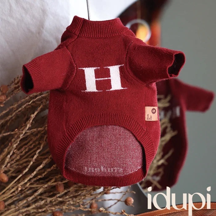 Dupi Harvard Pet Sweater