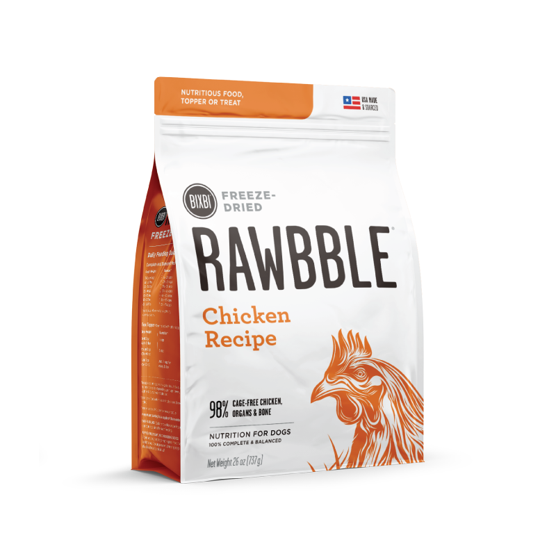 RAWBBLE® FREEZE DRIED DOG FOOD - CHICKEN RECIPE