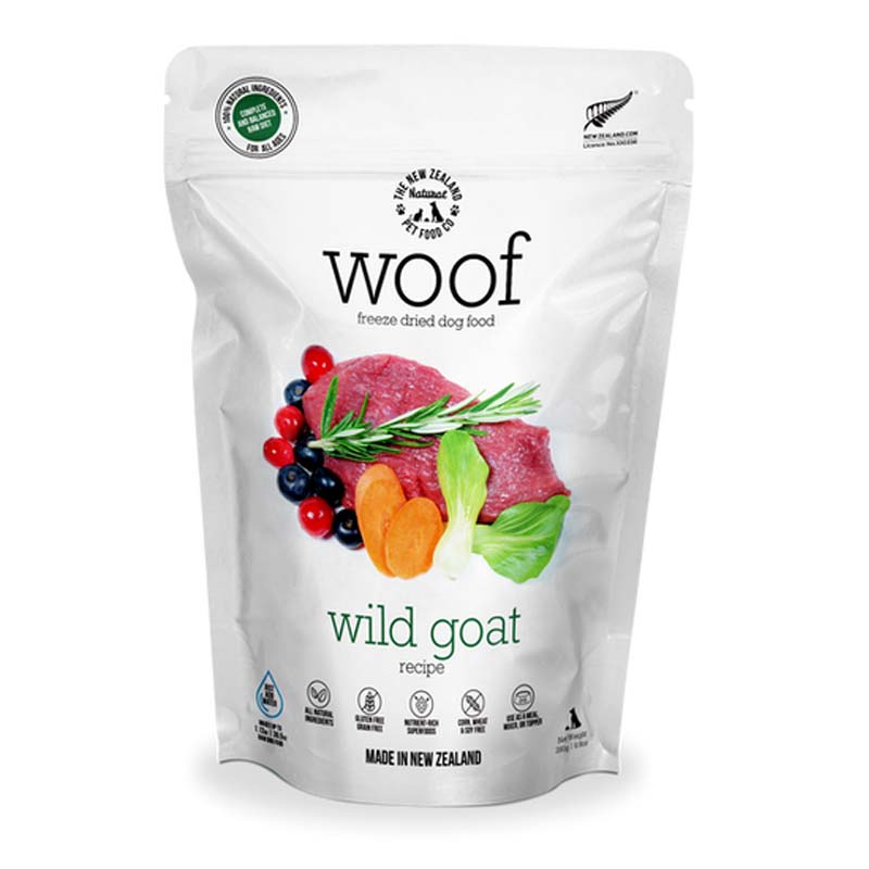 WOOF Freeze Dried Dog Food - Wild Goat