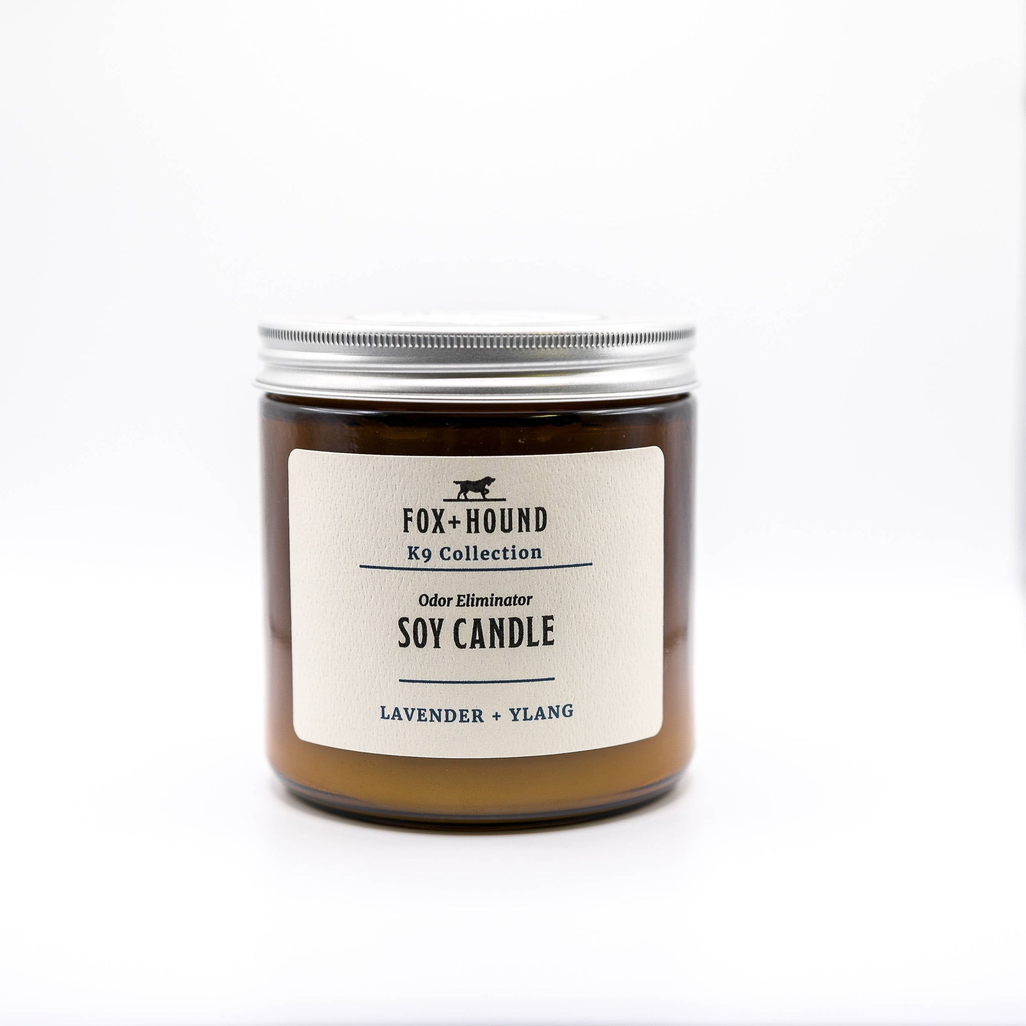 Fox + Hound - Odor Eliminator Soy Candle - Lavender + Ylang Nighttime