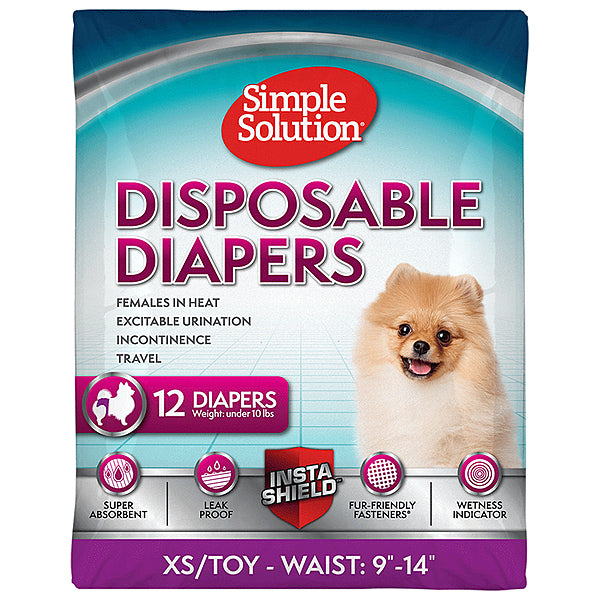 Disposable Female Diapers XSmall/Toy
