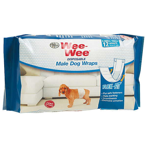 Wee-Wee Disposable Male Wraps